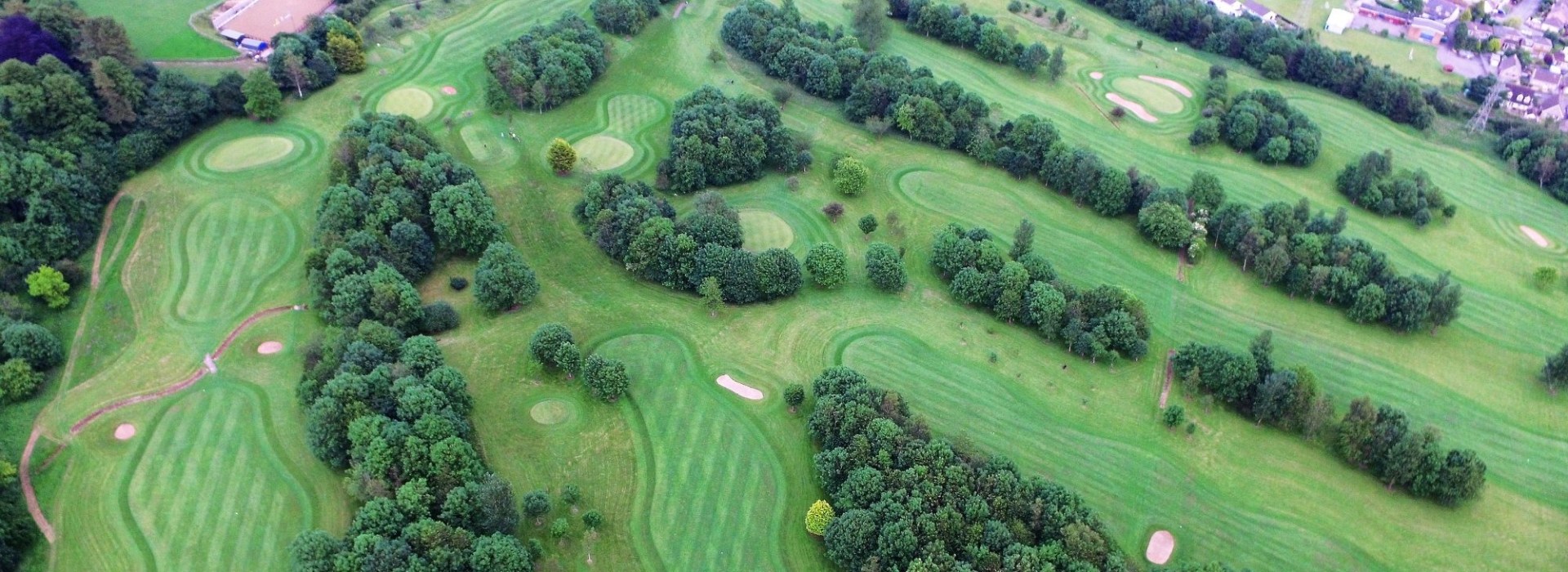Bird's Eye View of golf course